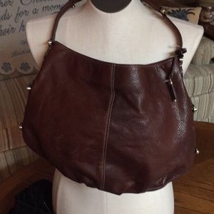 “Liz Claiborne” new with tags, brandy handbag 👜